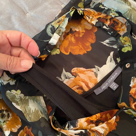 Julia Jordan patterned dress size 14 - Picture 5 of 5